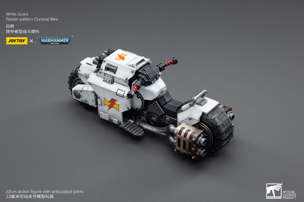 Warhammer 40k Action Figure 1/18 White Scars Raider-pattern Combat Bike 22 cm Joy Toy