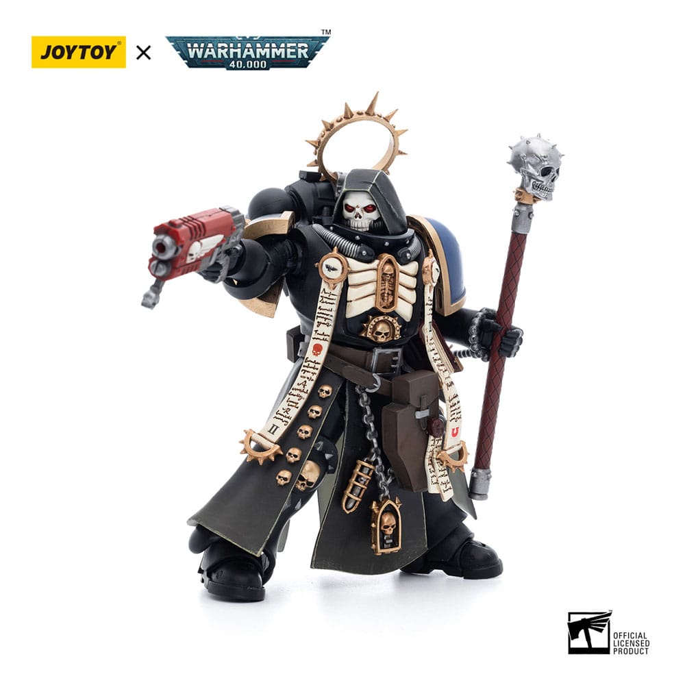 Warhammer 40k Action Figure 1/18 Ultramarines Primaris Chaplain Brother Varus 12 cm Joy Toy