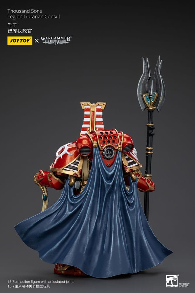 Warhammer The Horus Heresy Action Figure 1/18 Thousand Sons Legion Librarian Consul 16 cm