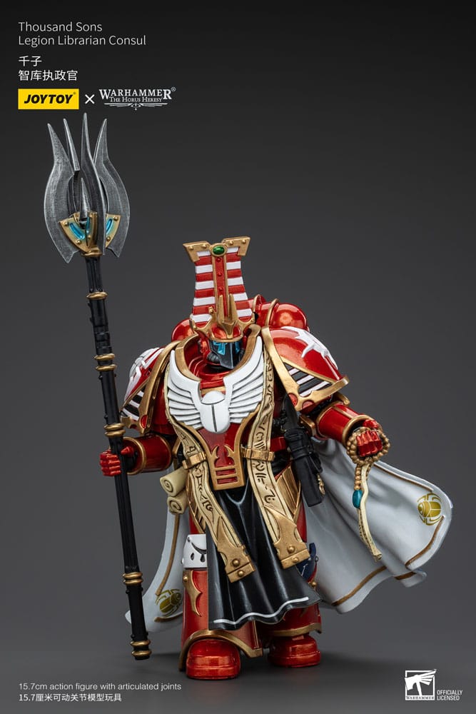 Warhammer The Horus Heresy Action Figure 1/18 Thousand Sons Legion Librarian Consul 16 cm