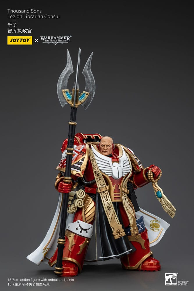 Warhammer The Horus Heresy Action Figure 1/18 Thousand Sons Legion Librarian Consul 16 cm