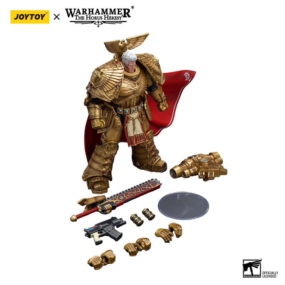 Warhammer The Horus Heresy Action Figure 1/18 Imperial Fists Rogal Dorn Primarch of the 7th Legion 12 cm Joy Toy