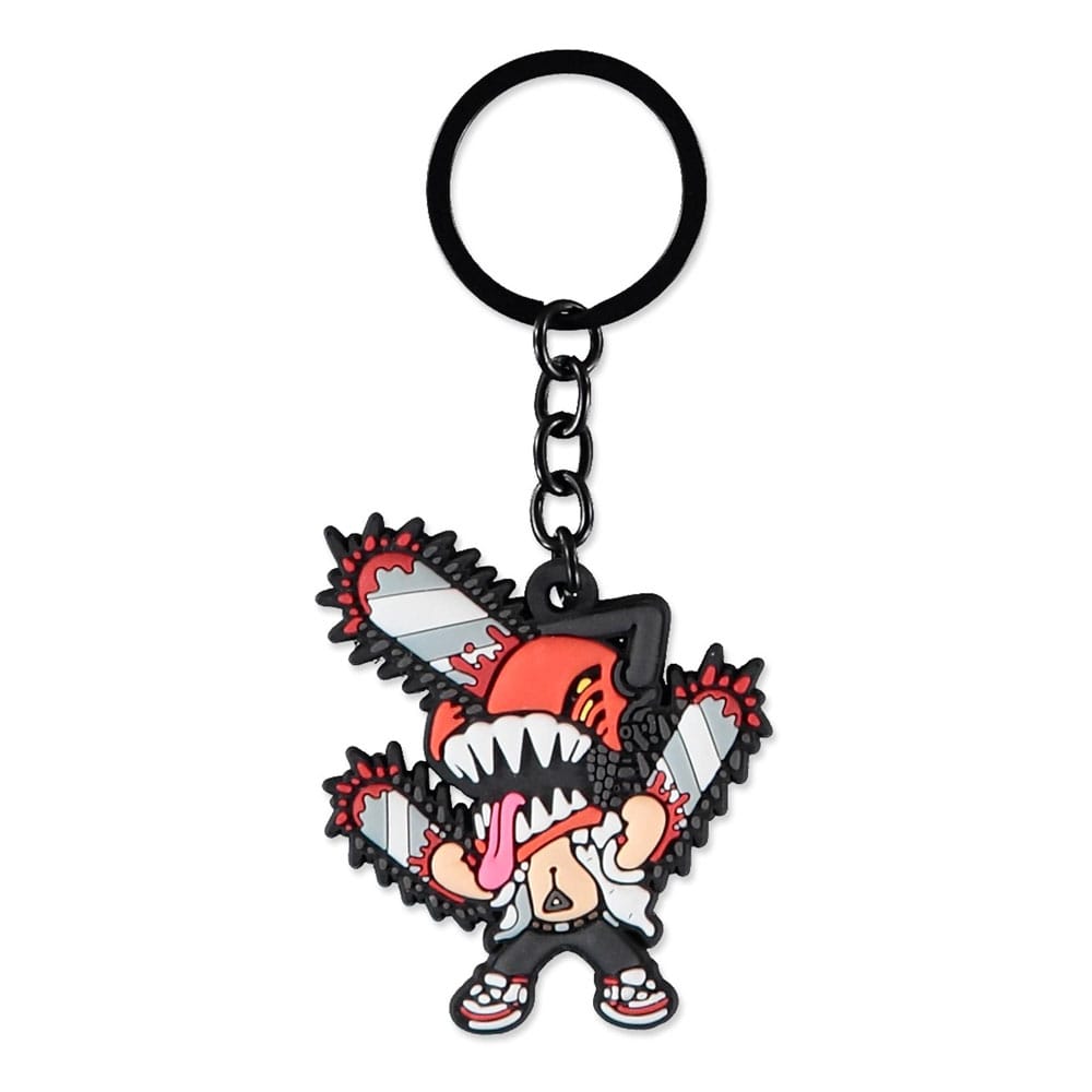 Chainsaw Man Portachiavi in Gomma – Difuzed