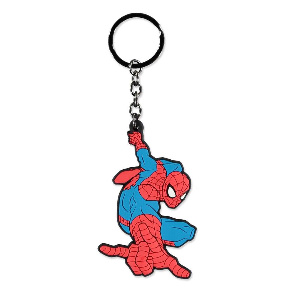 Marvel Spider-Man Portachiavi in Gomma Difuzed