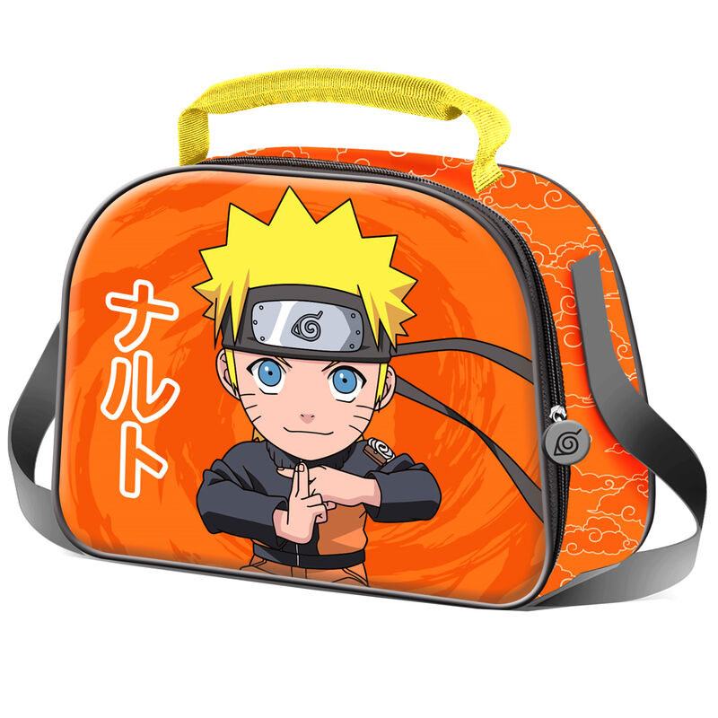 Naruto Borraccia Porta Pranzo Chikara con Tracolla Regolabile Karactermania