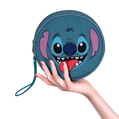 Lilo & Stitch Borsa da Toilette Rotonda Stitch Blu - Karactermania