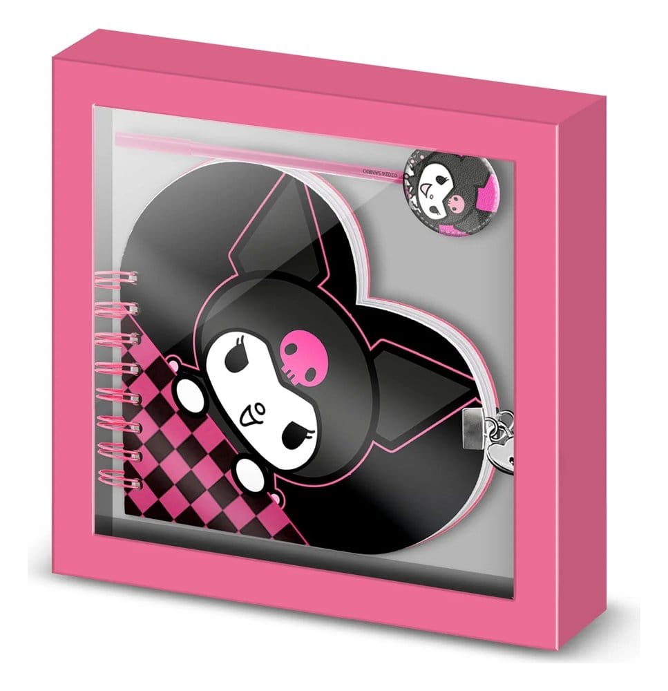 Set Regalo Diario e Penna Hello Kitty Kuromi Chessy - Karactermania