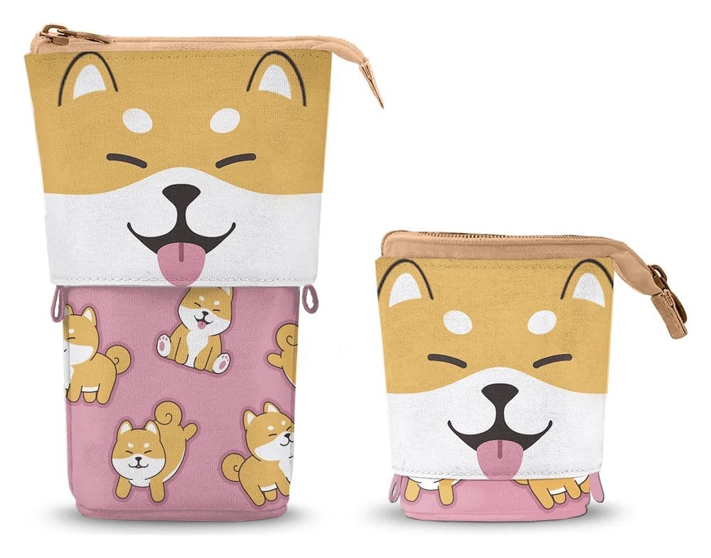 Astuccio verticale Oh My Pop! Shiba Pink – Karactermania