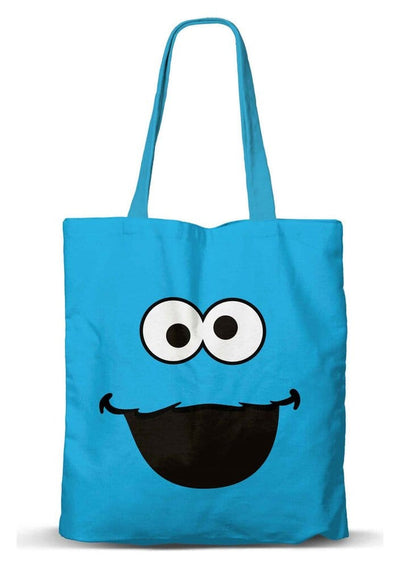 Borsa della spesa FAN con volto di Cookie Monster – Sesame Street Karactermania