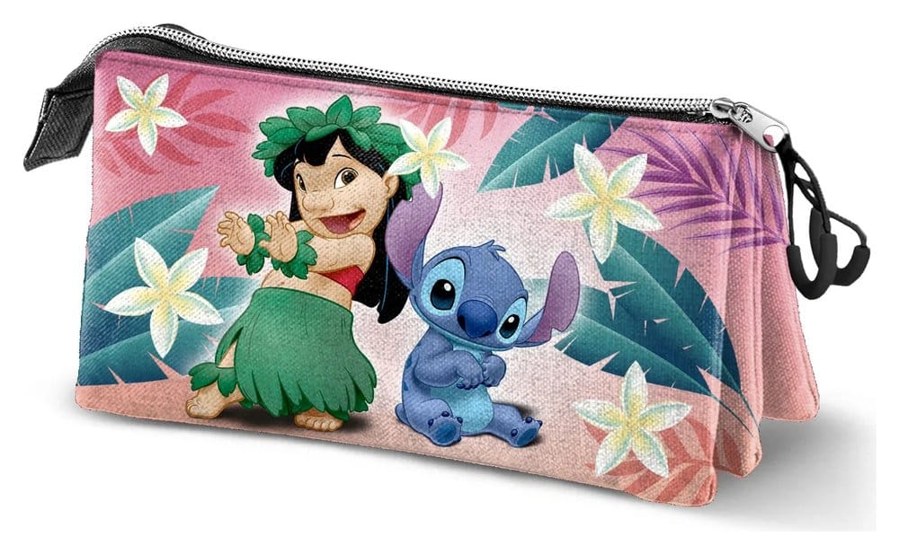 Lilo & Stitch Astuccio Triplo Dance - Portapenne Ufficiale Karactermania