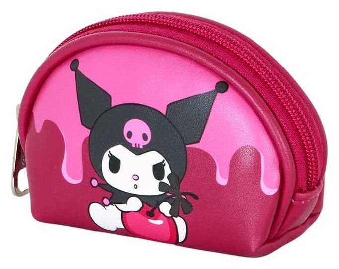 Portamonete Ovale Sanrio Kuromi Cherry Karactermania
