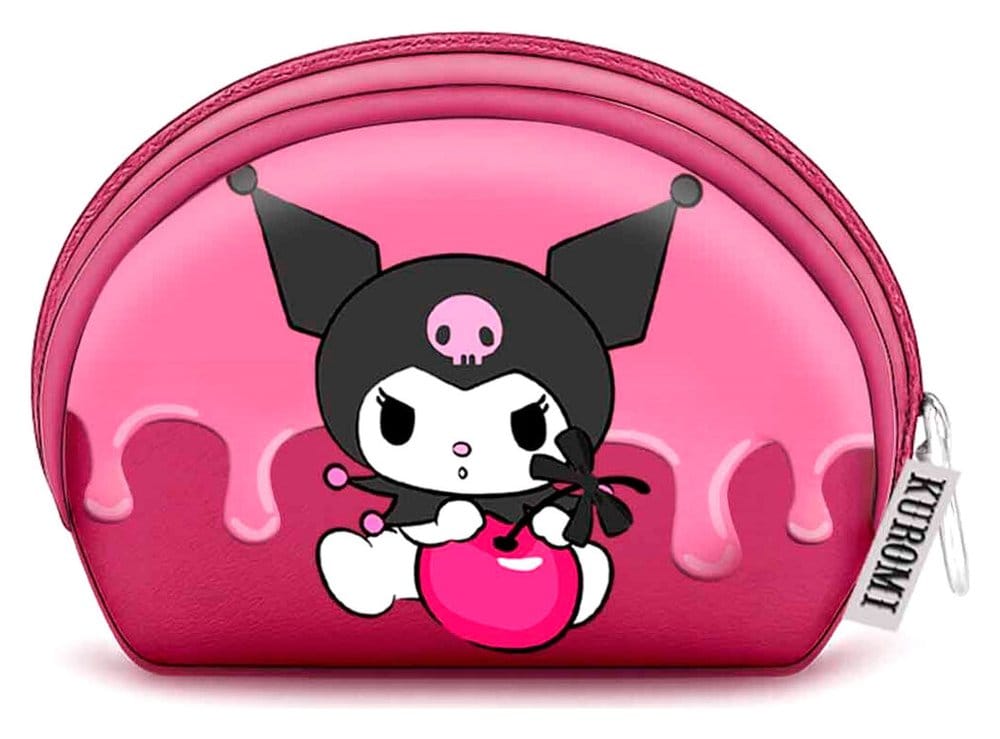 Portamonete Ovale Sanrio Kuromi Cherry Karactermania