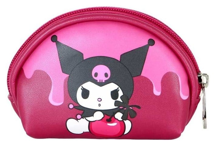Portamonete Ovale Sanrio Kuromi Cherry Karactermania