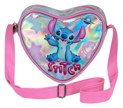 Borsa a spalla Lilo & Stitch Casual Heart Cosmic di Karactermania