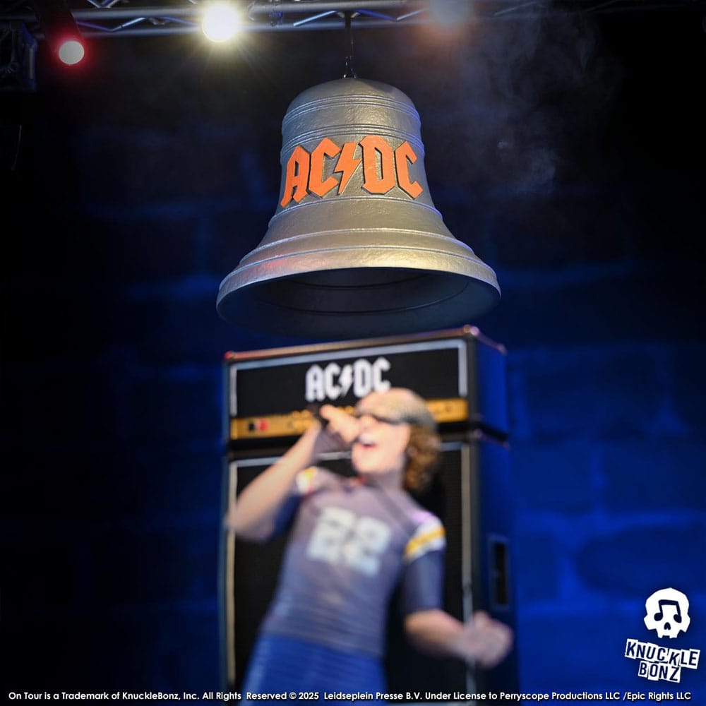 AC/DC Rock Iconz On Tour Statua PWR UP Tour Hells Bell - Knucklebonz