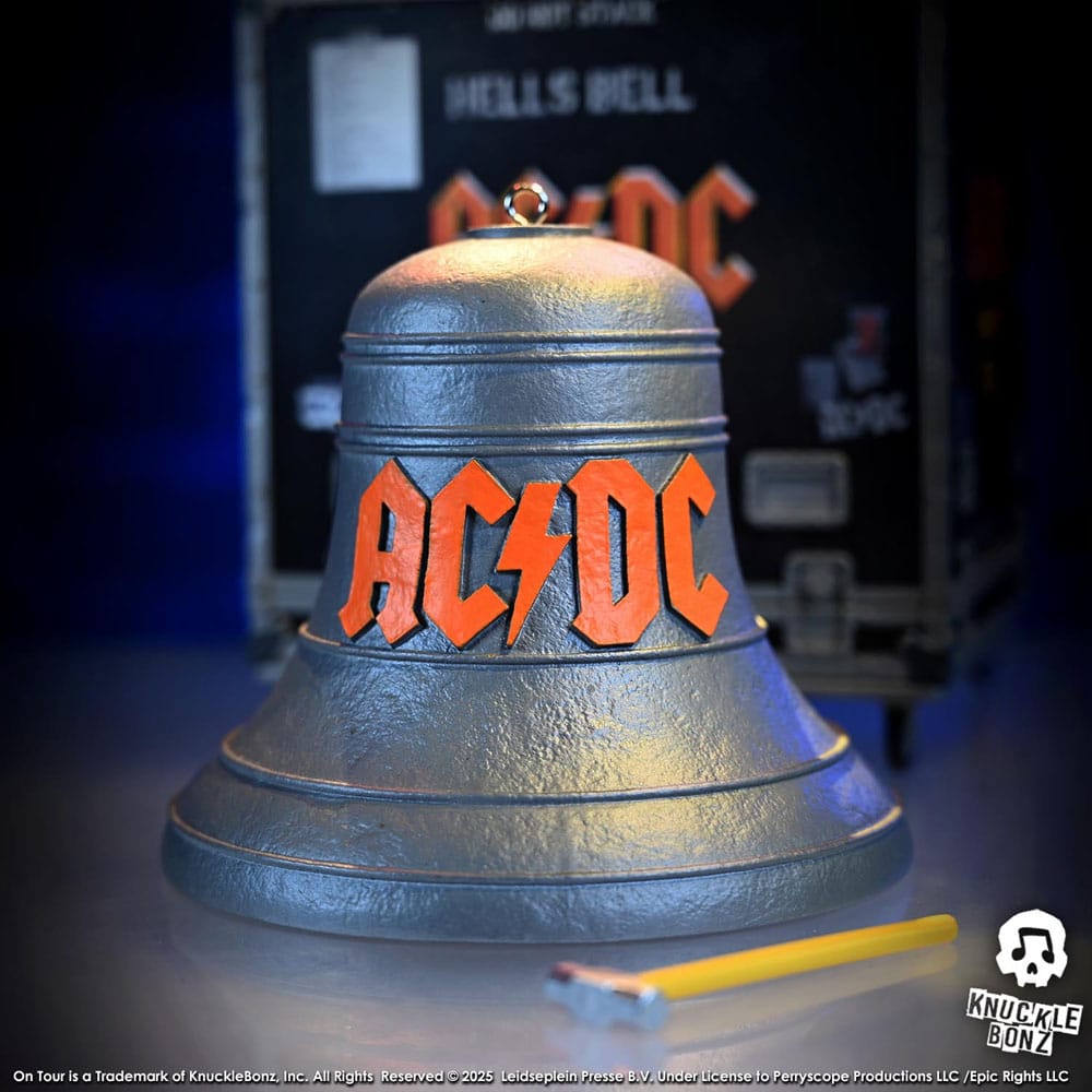 AC/DC Rock Iconz On Tour Statua PWR UP Tour Hells Bell - Knucklebonz