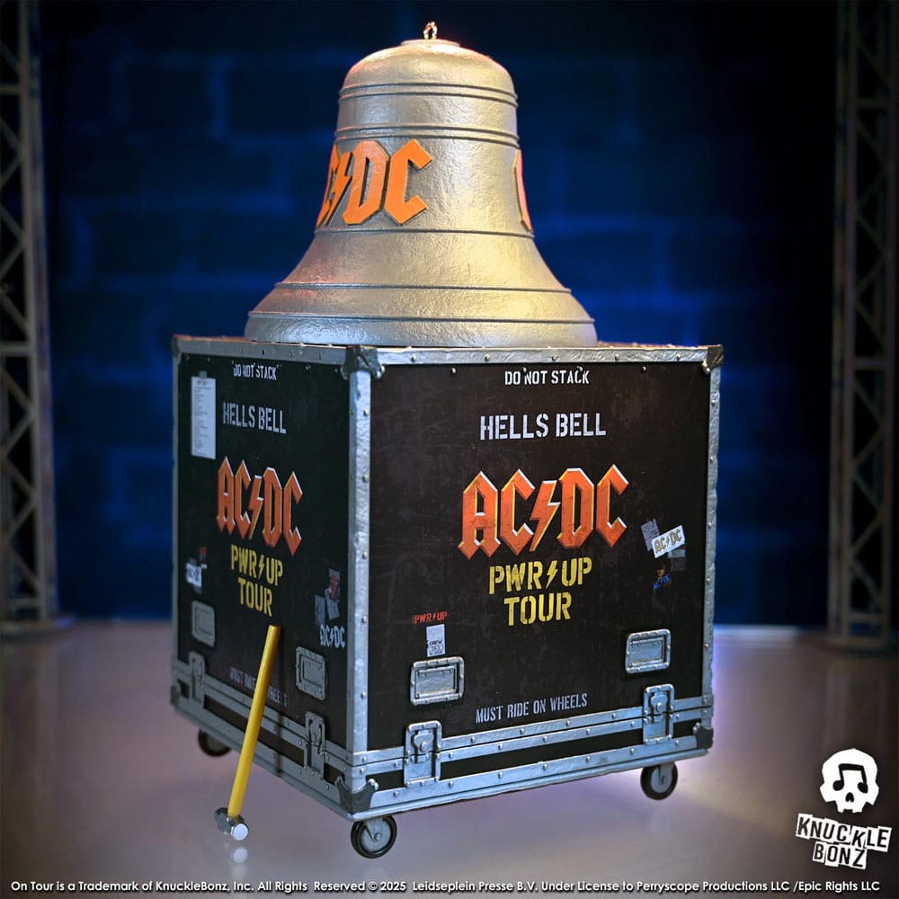AC/DC Rock Iconz On Tour Statua PWR UP Tour Hells Bell - Knucklebonz