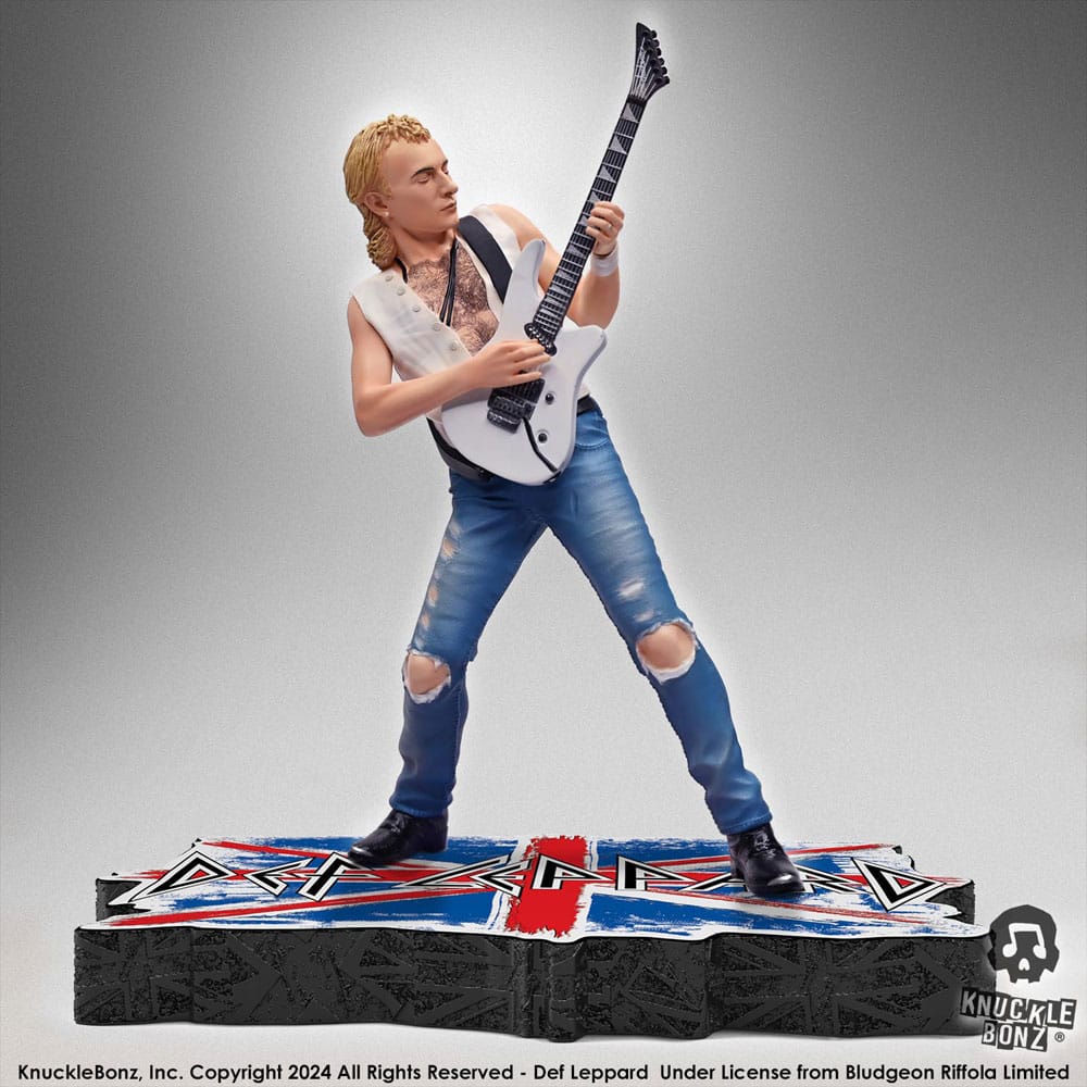 Def Leppard Rock Iconz Statua Phil Collen 24 cm Knucklebonz