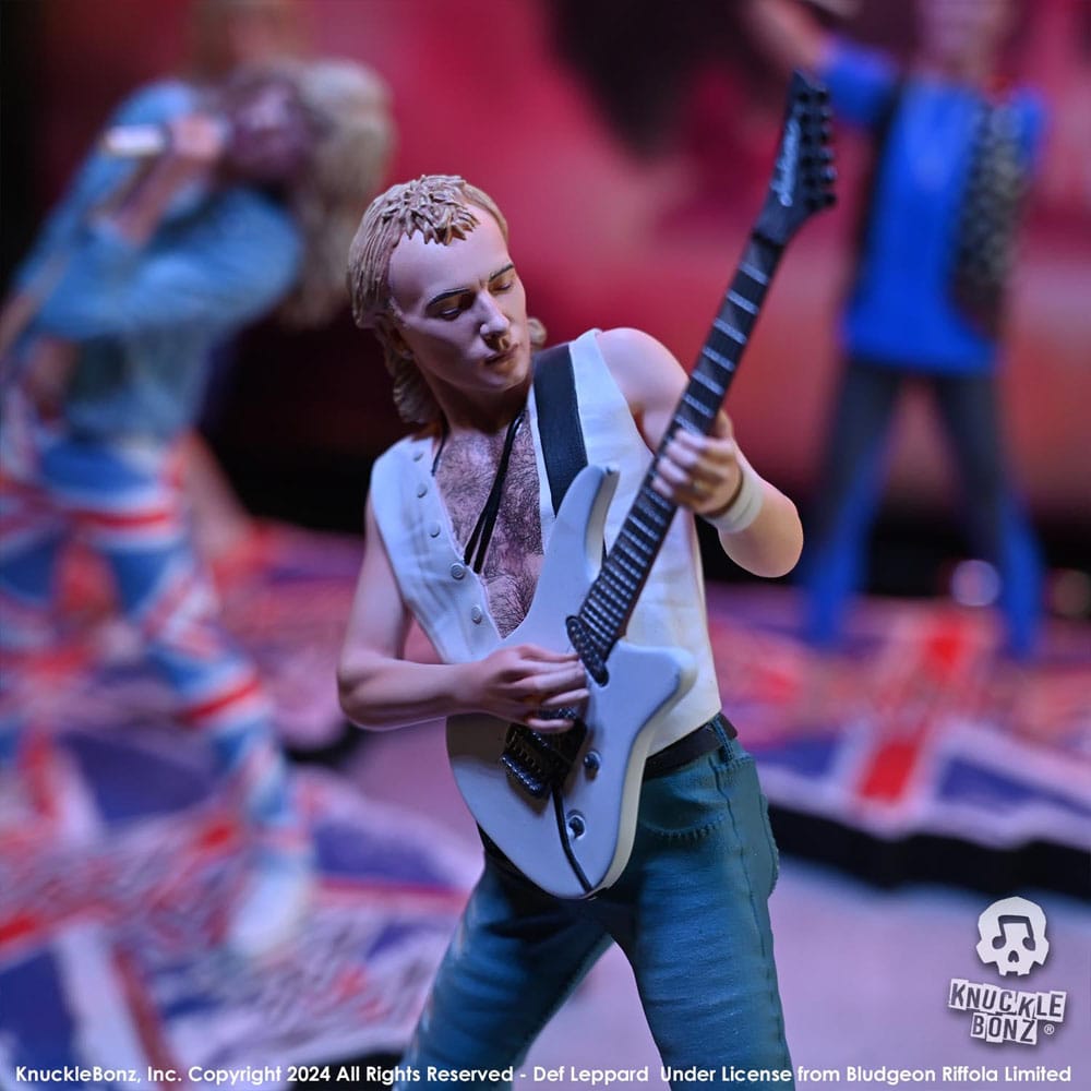 Def Leppard Rock Iconz Statua Phil Collen 24 cm Knucklebonz