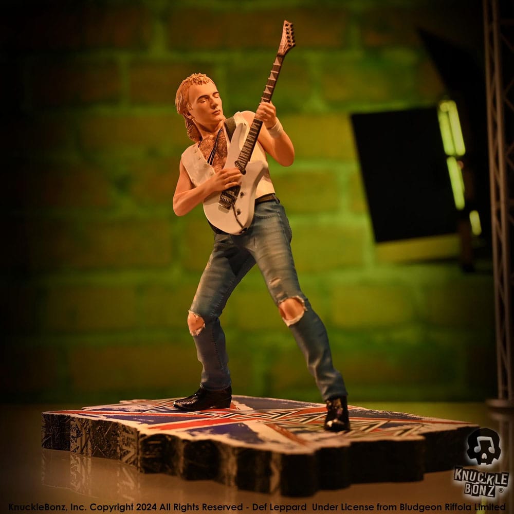 Def Leppard Rock Iconz Statua Phil Collen 24 cm Knucklebonz