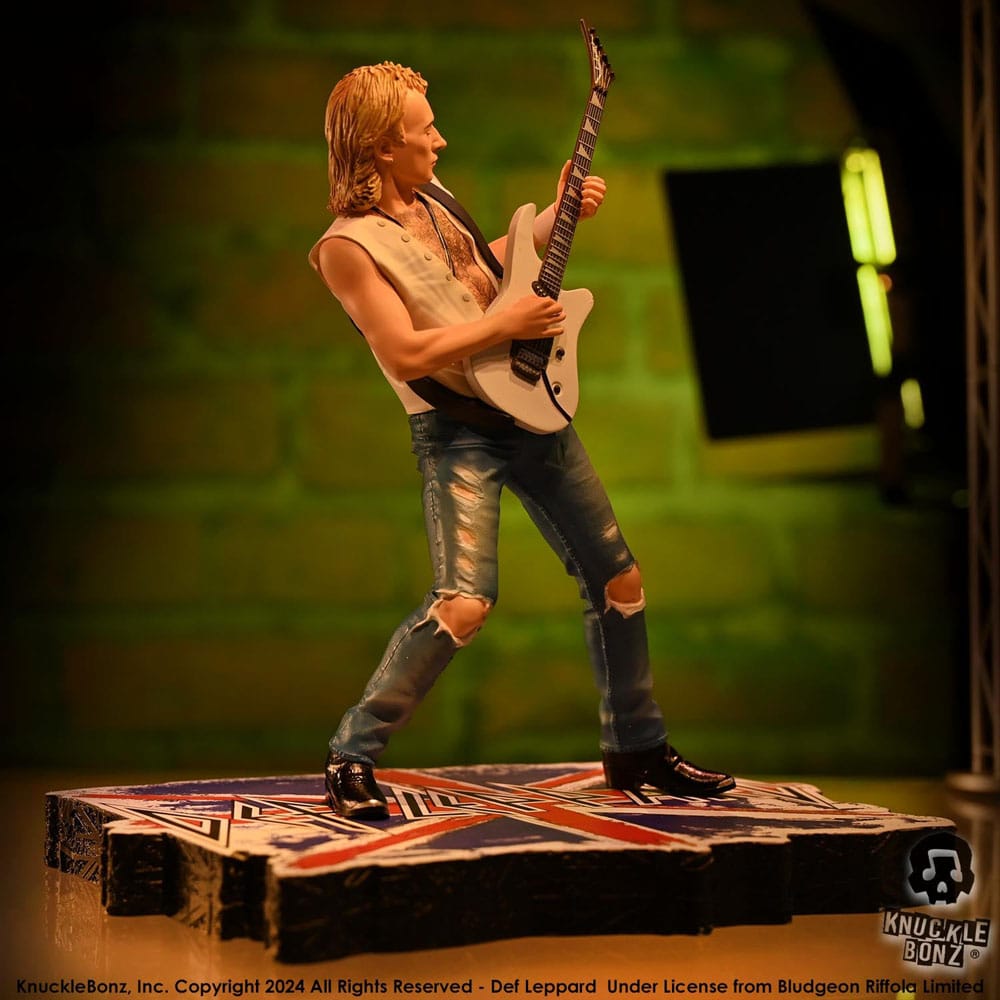 Def Leppard Rock Iconz Statua Phil Collen 24 cm Knucklebonz