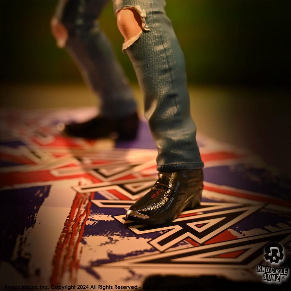 Def Leppard Rock Iconz Statua Phil Collen 24 cm Knucklebonz
