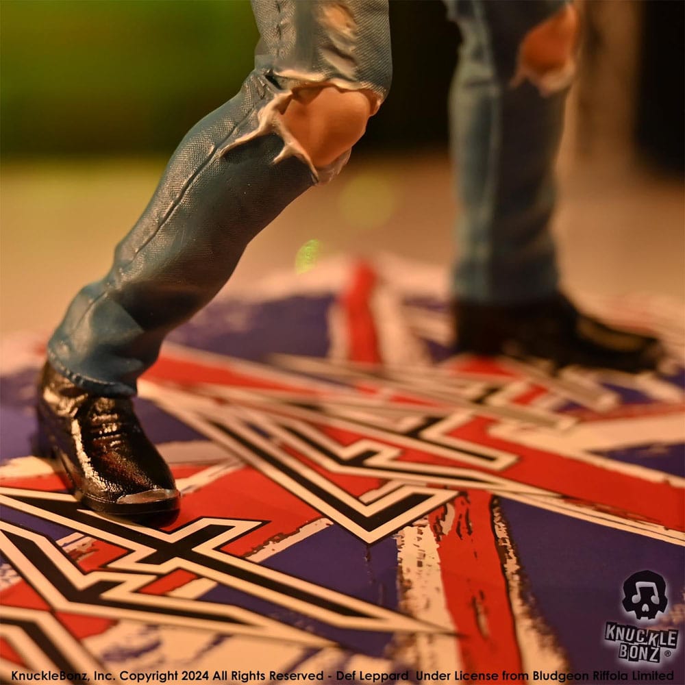 Def Leppard Rock Iconz Statua Phil Collen 24 cm Knucklebonz