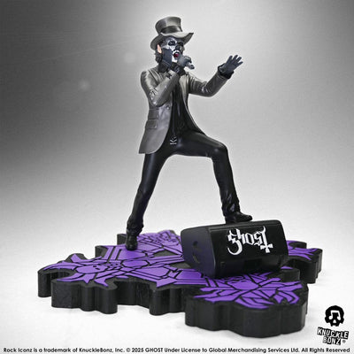 Ghost Rock Iconz Statua Papa V Perpetua Cappello a Cilindro 22 cm KnuckleBonz