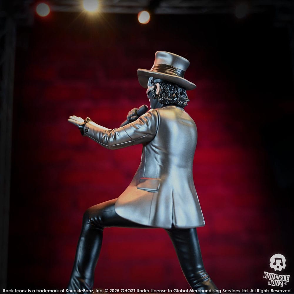 Ghost Rock Iconz Statua Papa V Perpetua Cappello a Cilindro 22 cm KnuckleBonz