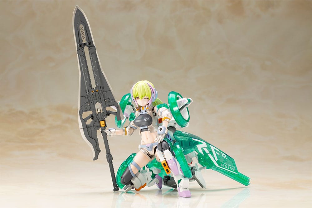 Frame Arms Girl Wilber Nine Beryl Armor Custom – Kit plastico modellabile 16 cm – Kotobukiya
