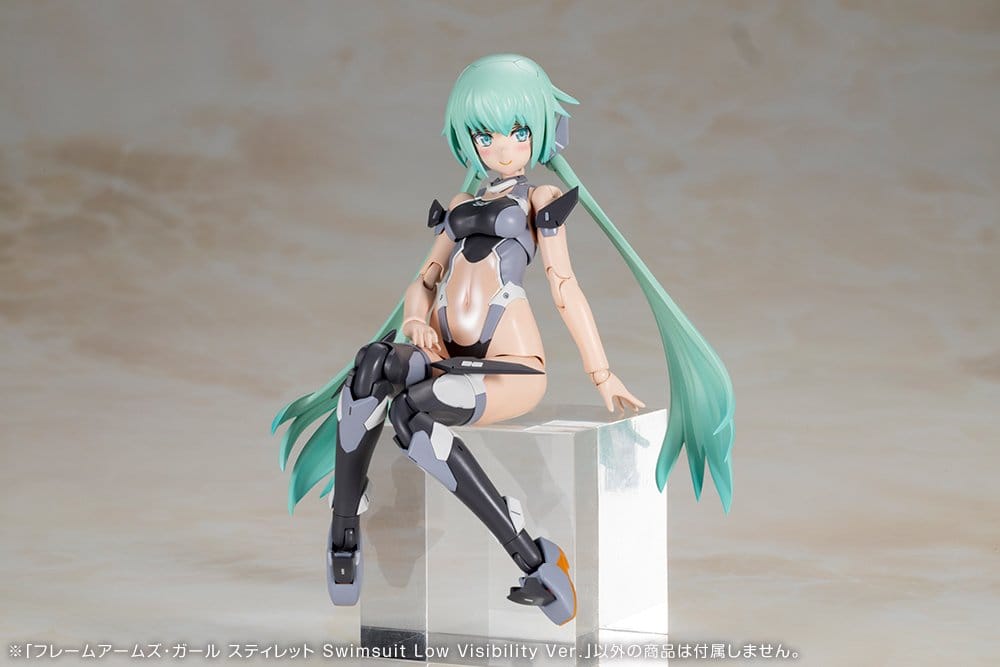 Frame Arms Girl Model Kit Stylet Swimsuit Low Visibility Ver. 16 cm