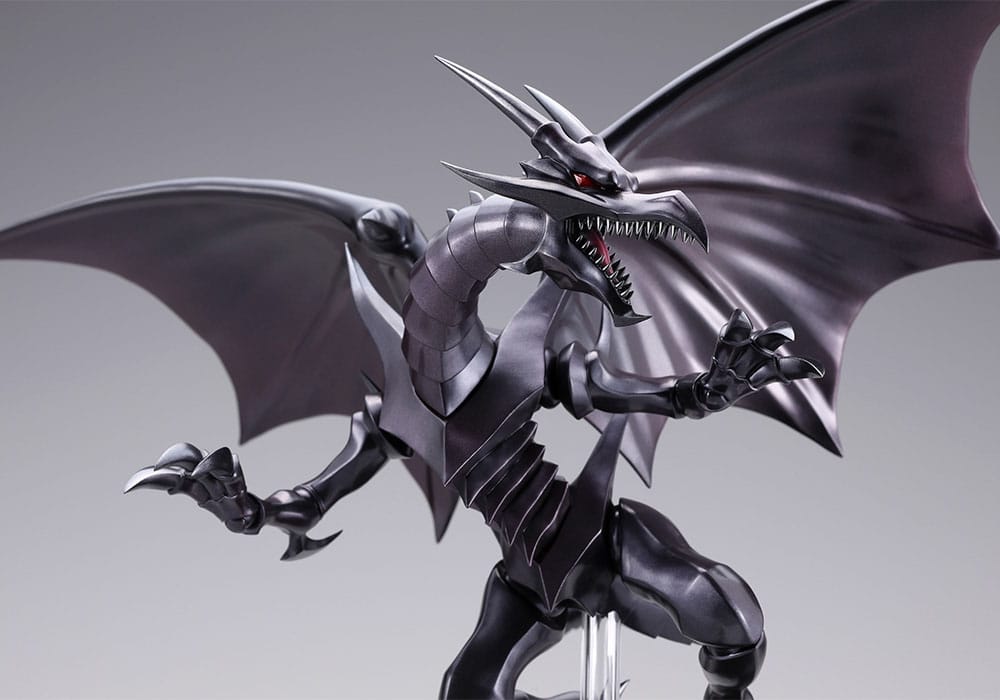 Yu-Gi-Oh! Oshi Works Statua Drago Nero Occhi Rossi 24 cm Kotobukiya