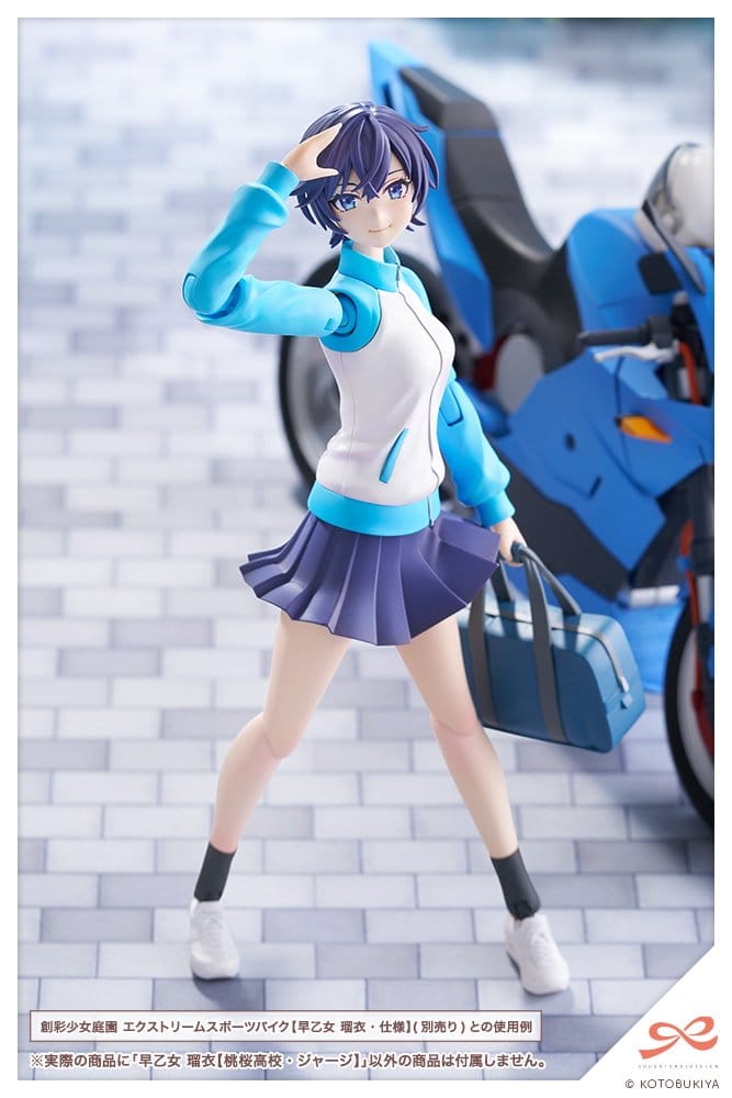 Sousai Shojo Teien Model Kit 1/10 Rui Saotome - Divisa Scolastica Touou 16 cm