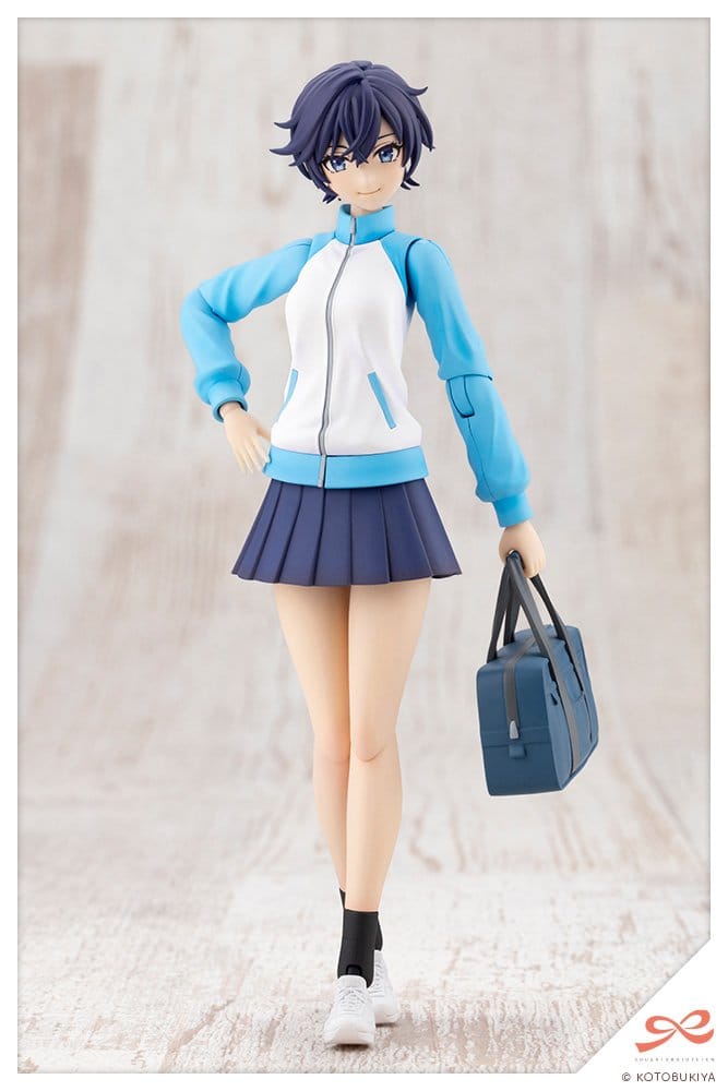 Sousai Shojo Teien Model Kit 1/10 Rui Saotome - Divisa Scolastica Touou 16 cm