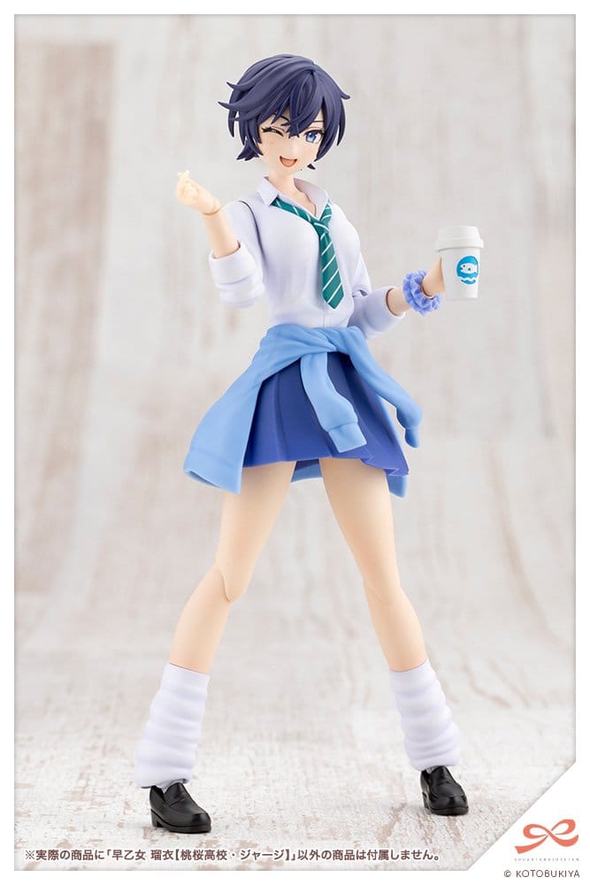 Sousai Shojo Teien Model Kit 1/10 Rui Saotome - Divisa Scolastica Touou 16 cm