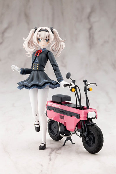 Sousai Shojo Teien Model Kit 1/10 Emma Koishikawa Nocturne con Honda AB12 Motocompo 14 cm