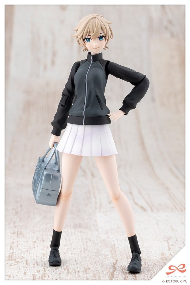Sousai Shojo Teien Model Kit 1/10 Rui Saotome - Divisa Touhou High School in Tuta, Stile Dreaming, Midnight Onyx, 16 cm