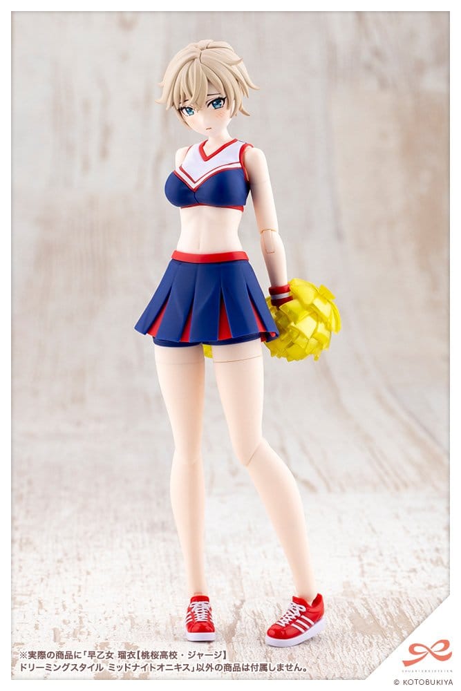 Sousai Shojo Teien Model Kit 1/10 Rui Saotome - Divisa Touhou High School in Tuta, Stile Dreaming, Midnight Onyx, 16 cm