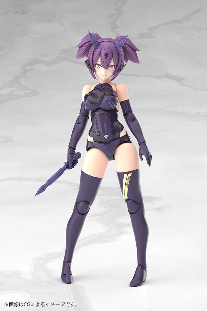 Megami Device Kit Modello in Plastica 1/1 Asra Ninja Kaname Shadow Edition Full Package 14 cm