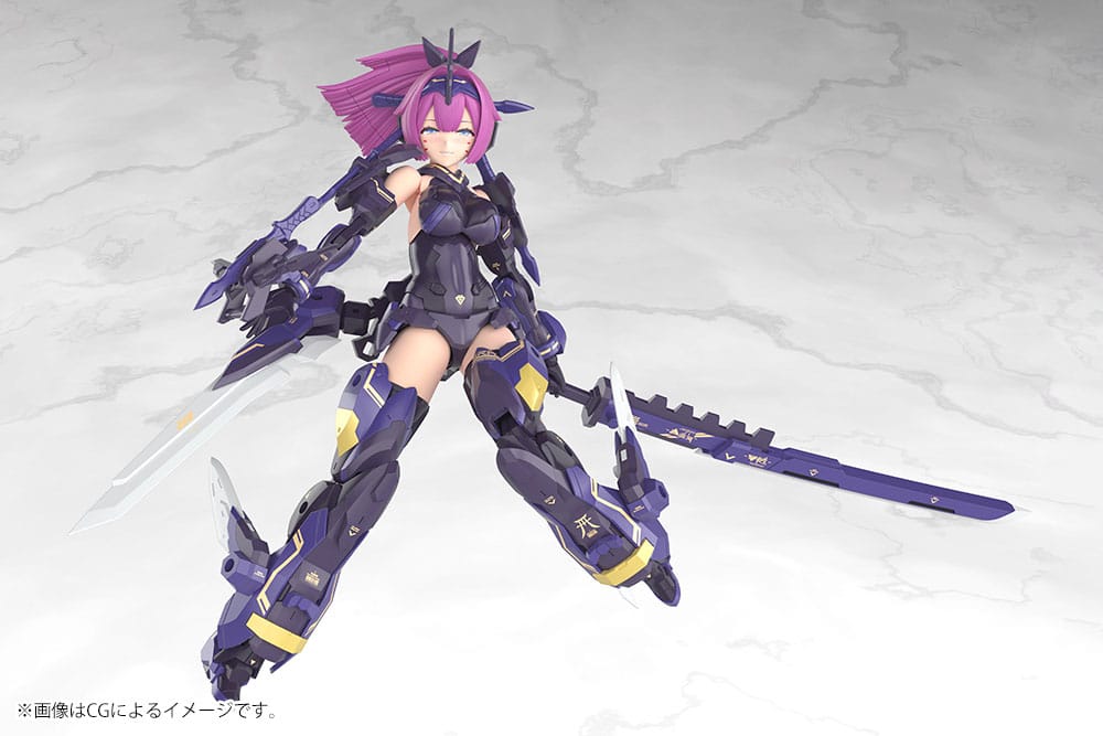 Megami Device Kit Modello in Plastica 1/1 Asra Archer Kizuna Shadow Edition Full Package 14 cm