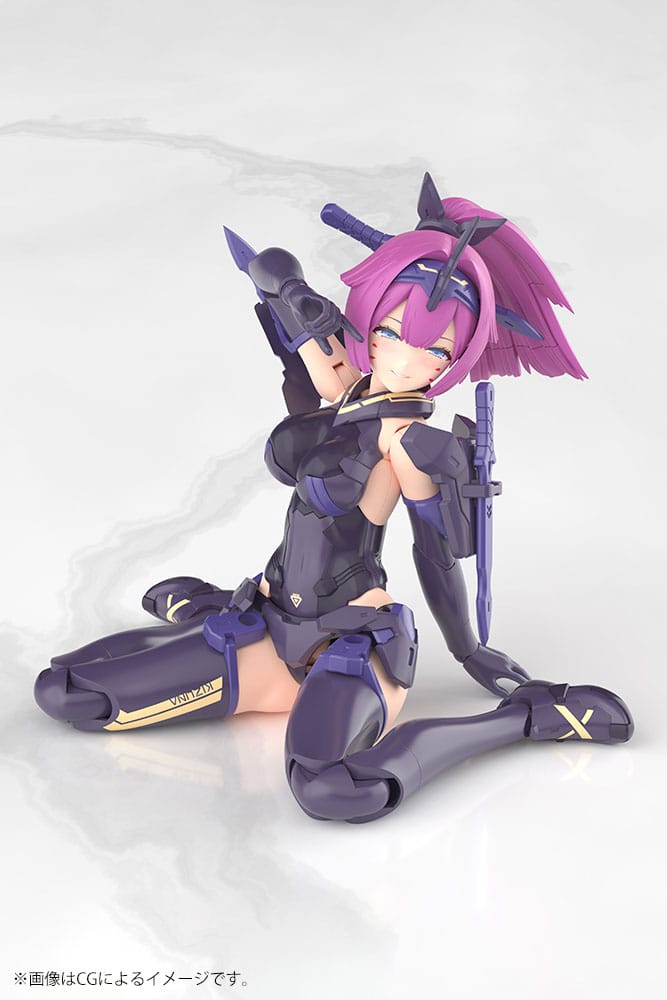 Megami Device Kit Modello in Plastica 1/1 Asra Archer Kizuna Shadow Edition Full Package 14 cm