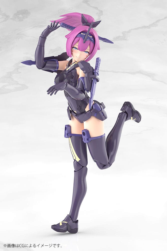 Megami Device Kit Modello in Plastica 1/1 Asra Archer Kizuna Shadow Edition Full Package 14 cm