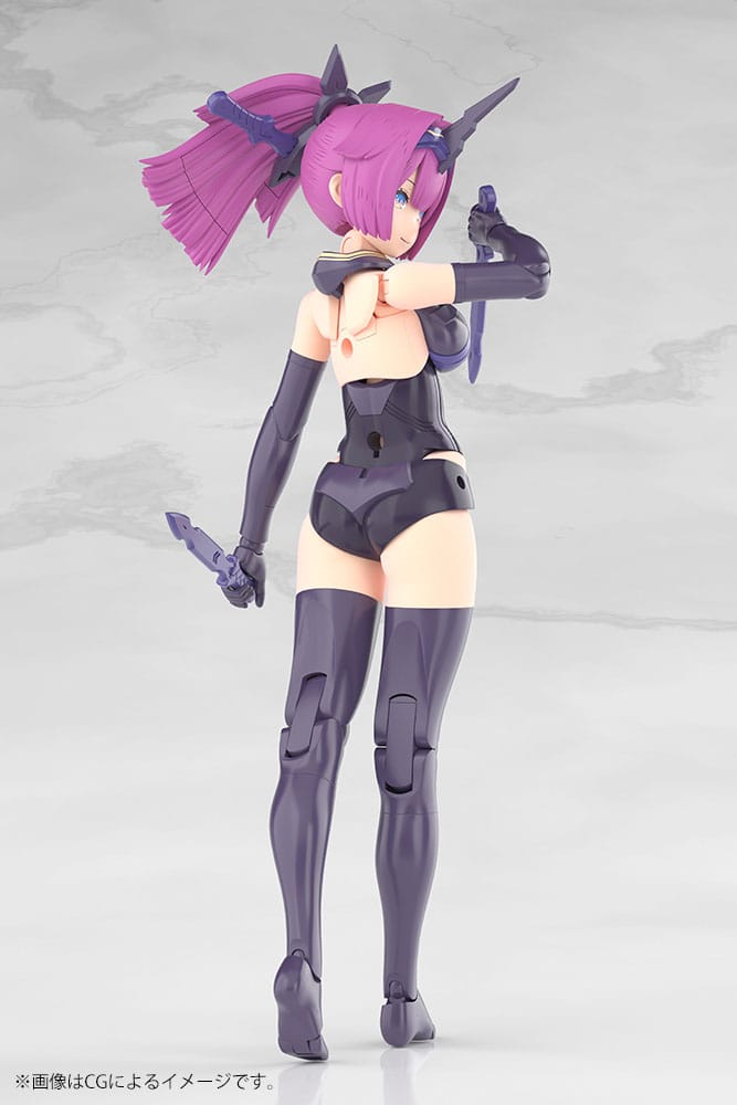 Megami Device Kit Modello in Plastica 1/1 Asra Archer Kizuna Shadow Edition Full Package 14 cm