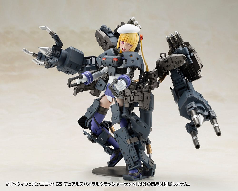 Kotobukiya M.S.G. Set Accessori Modellismo Heavy Weapon Unit 65 Dual Spiral Crusher