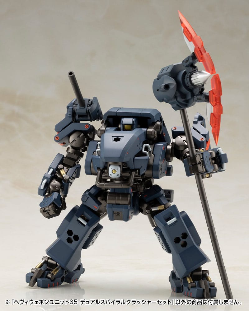 Kotobukiya M.S.G. Set Accessori Modellismo Heavy Weapon Unit 65 Dual Spiral Crusher