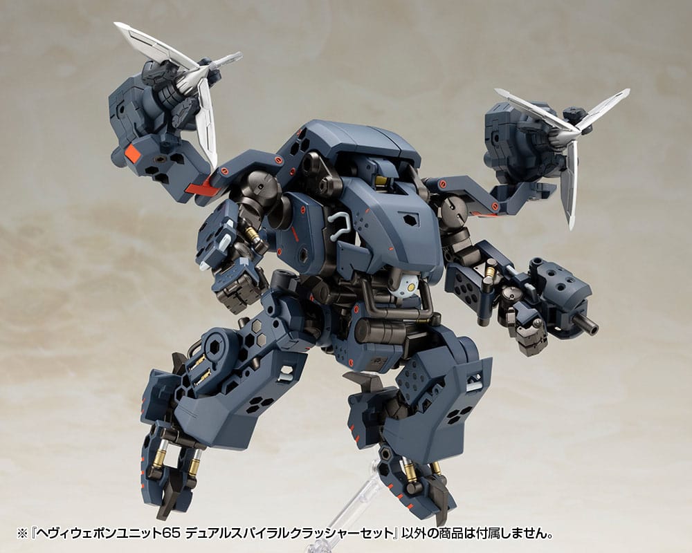 Kotobukiya M.S.G. Set Accessori Modellismo Heavy Weapon Unit 65 Dual Spiral Crusher