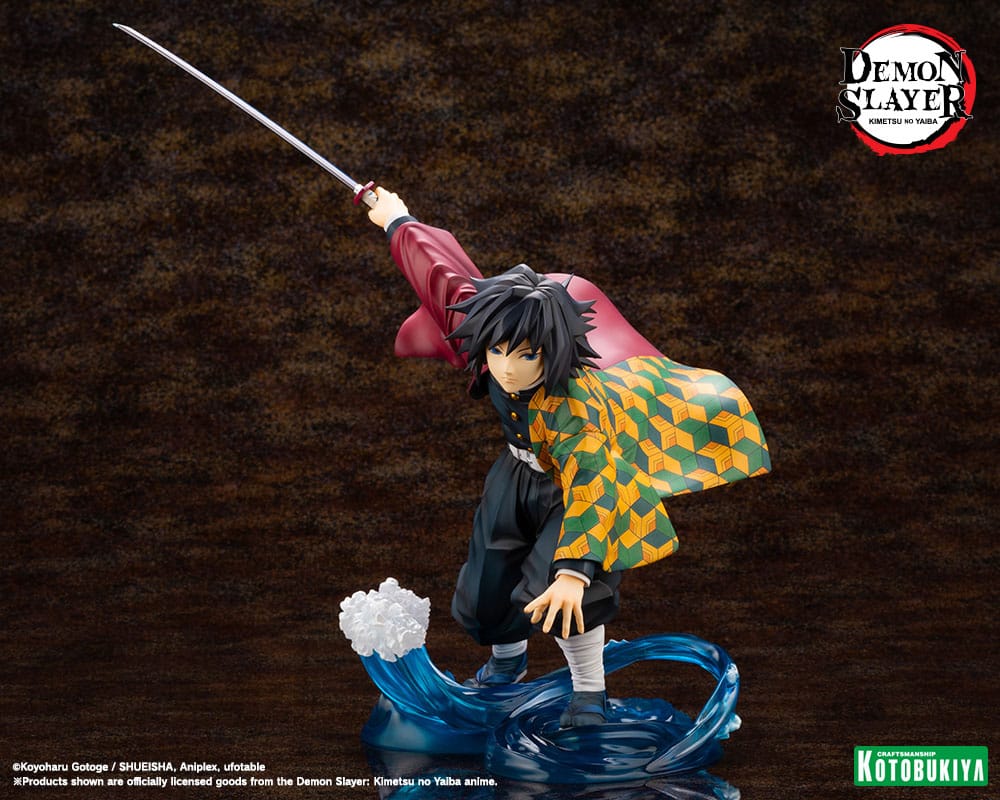 Statua ARTFXJ Demon Slayer: Kimetsu no Yaiba Giyu Tomioka 1/8 21 cm Kotobukiya
