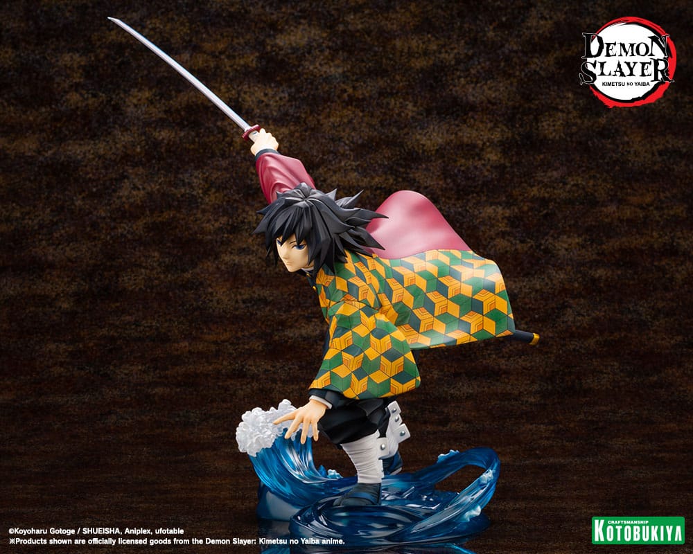 Statua ARTFXJ Demon Slayer: Kimetsu no Yaiba Giyu Tomioka 1/8 21 cm Kotobukiya