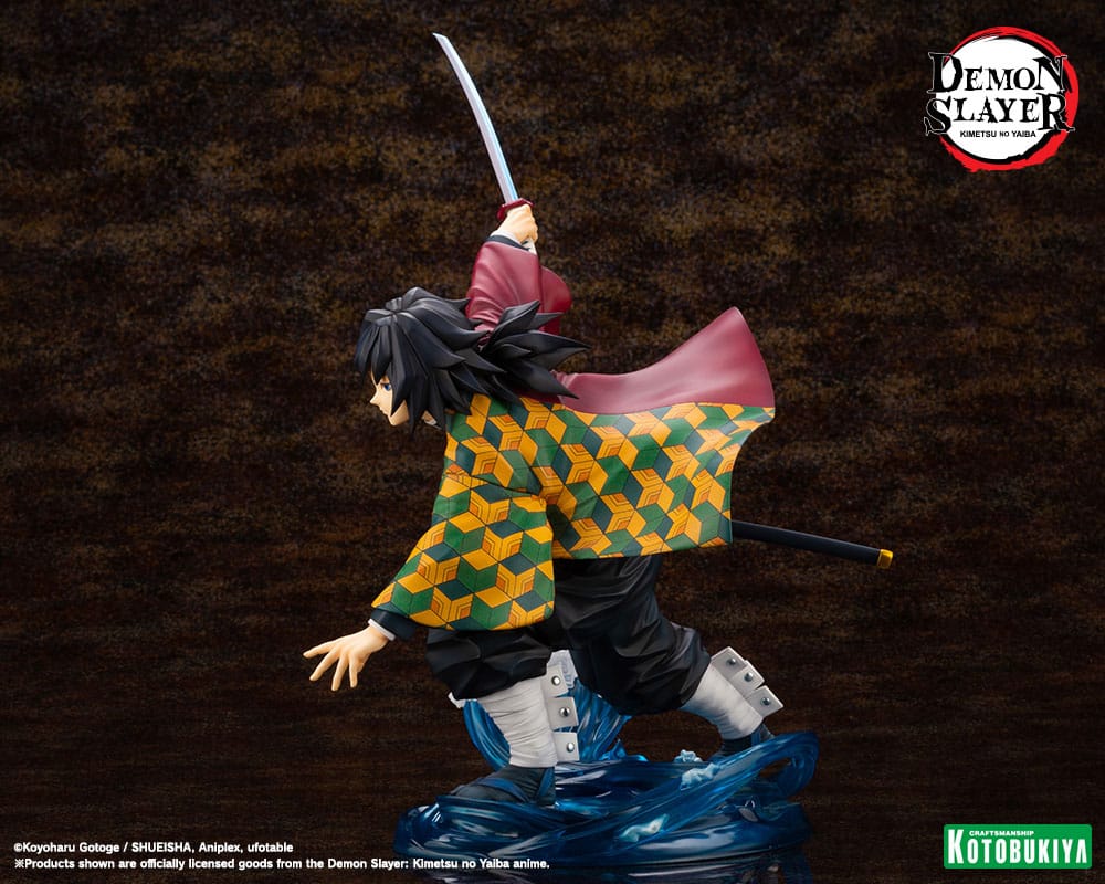 Statua ARTFXJ Demon Slayer: Kimetsu no Yaiba Giyu Tomioka 1/8 21 cm Kotobukiya