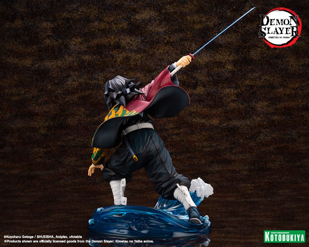 Statua ARTFXJ Demon Slayer: Kimetsu no Yaiba Giyu Tomioka 1/8 21 cm Kotobukiya